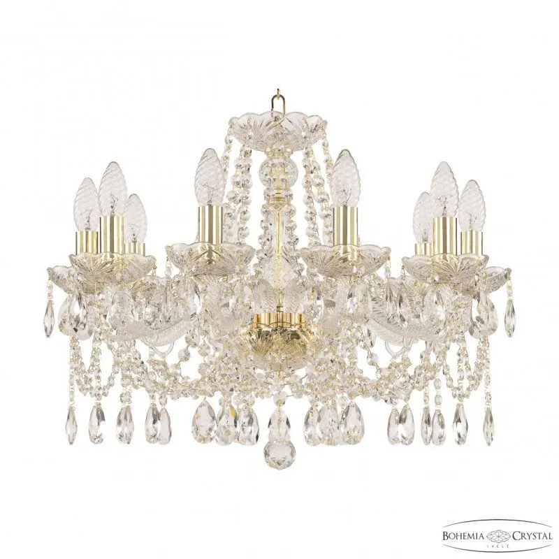 Подвесная люстра Bohemia Ivele Crystal 107 107/10/200 G