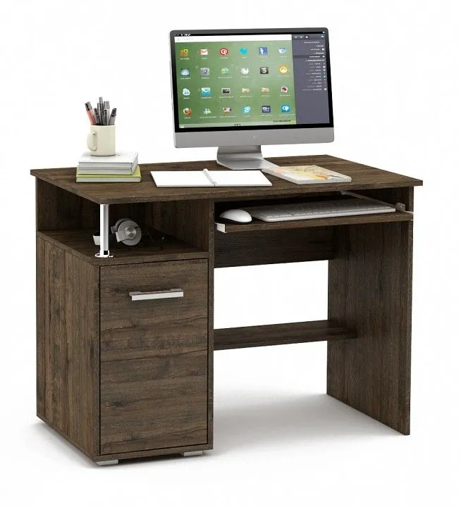 Стол компьютерный ВМФ Амбер-2 КСАМ-2К-ДАТ Стол компьютерный ВМФ Амбер-2 КСАМ-2К-ДАТ