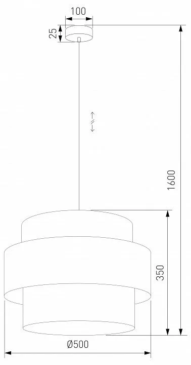 Подвесной светильник TK Lighting Calisto 5419 Calisto
