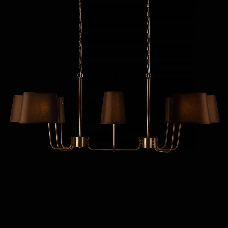 Подвесная люстра Loft it Hilton 10527/8 Brass