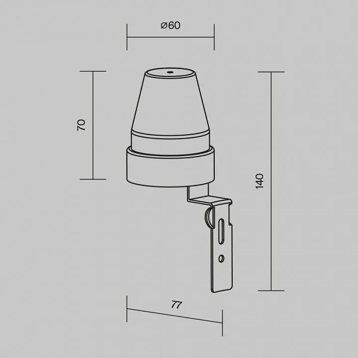 Датчик движения и освещенности Maytoni Lighting control Датчики SL-02
