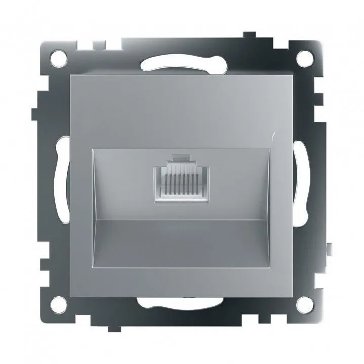 Розетка Ethernet RJ-45 без рамки Stekker Катрин 39585