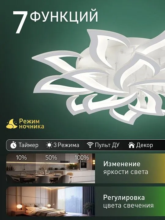 Потолочная люстра Natali Kovaltseva  LED LAMPS 85009
