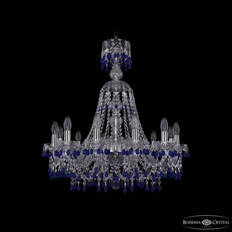 Подвесная люстра Bohemia Ivele Crystal 1410 1410/12/240/XL-74 Ni V3001