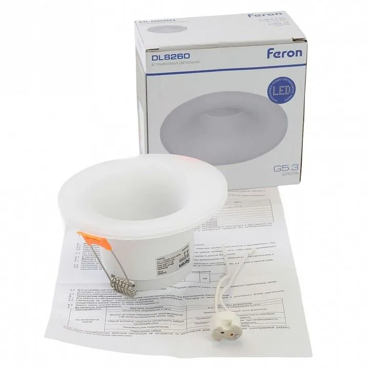 Встраиваемый светильник Feron DL8260 51149