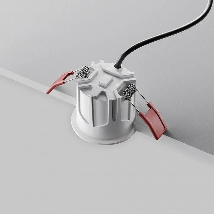 Встраиваемый светильник Maytoni Technical Альфа DL043-01-10W3K-RD-W-1