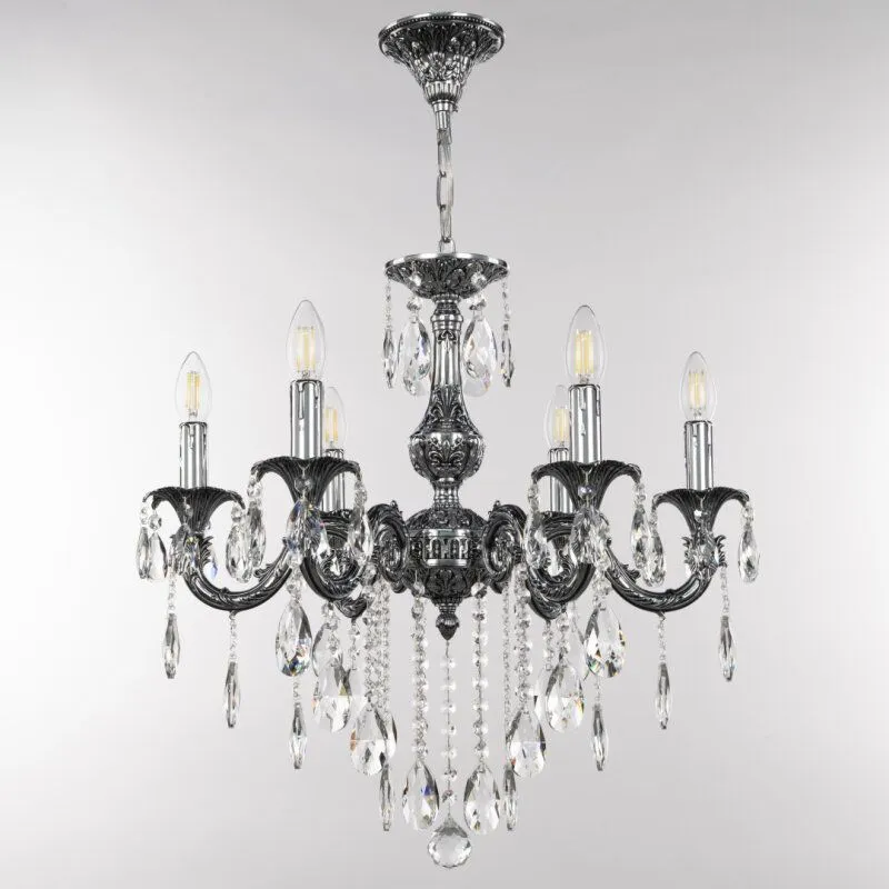 Подвесная люстра Bohemia Ivele Crystal AL7901 AL79101/6/175 B NB