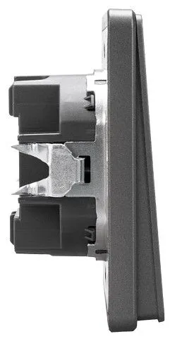 Переключатель проходной одноклавишный без рамки Kranz ROUND KR-78-0709-2