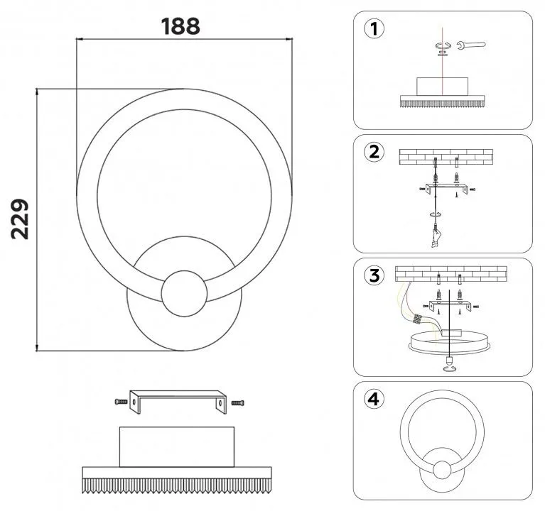 Бра Ambrella Light FA FA3849