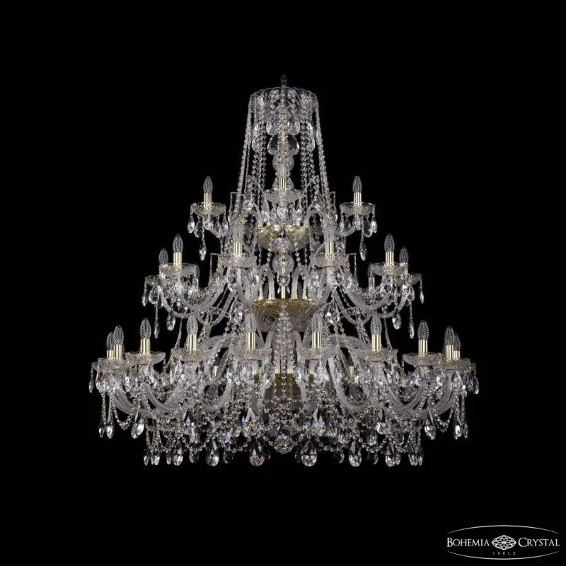Подвесная люстра Bohemia Ivele Crystal 1411 1411/20+10+5/460/3d G