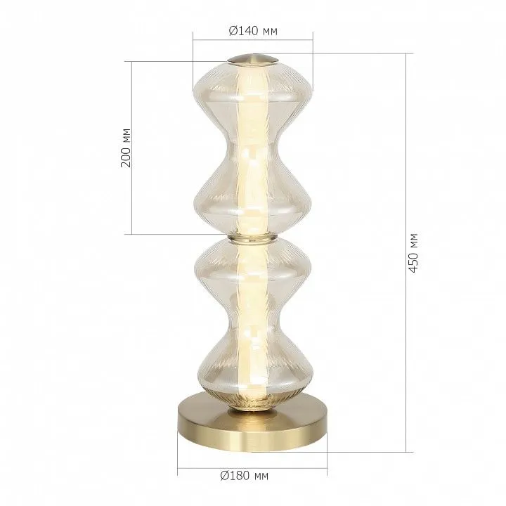 Настольная лампа декоративная ST-Luce SPINE SL6136.214.01