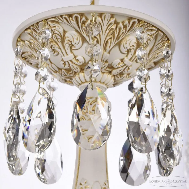 Подвесная люстра Bohemia Ivele Crystal AL7901 AL79101/10+5/250/2D A WMG P Shampan/M-1G