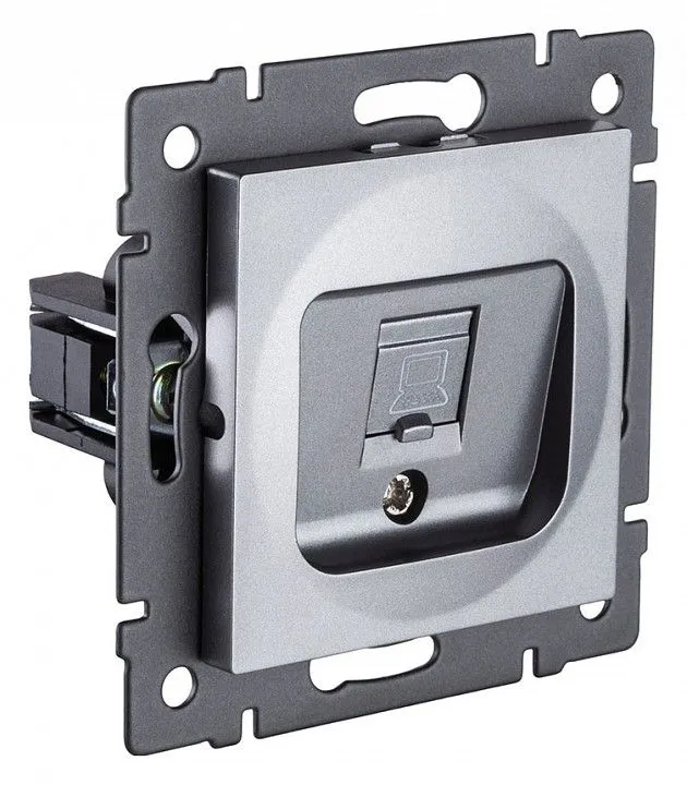 Розетка Ethernet RJ-45 без рамки Kollinger  REA-016GY
