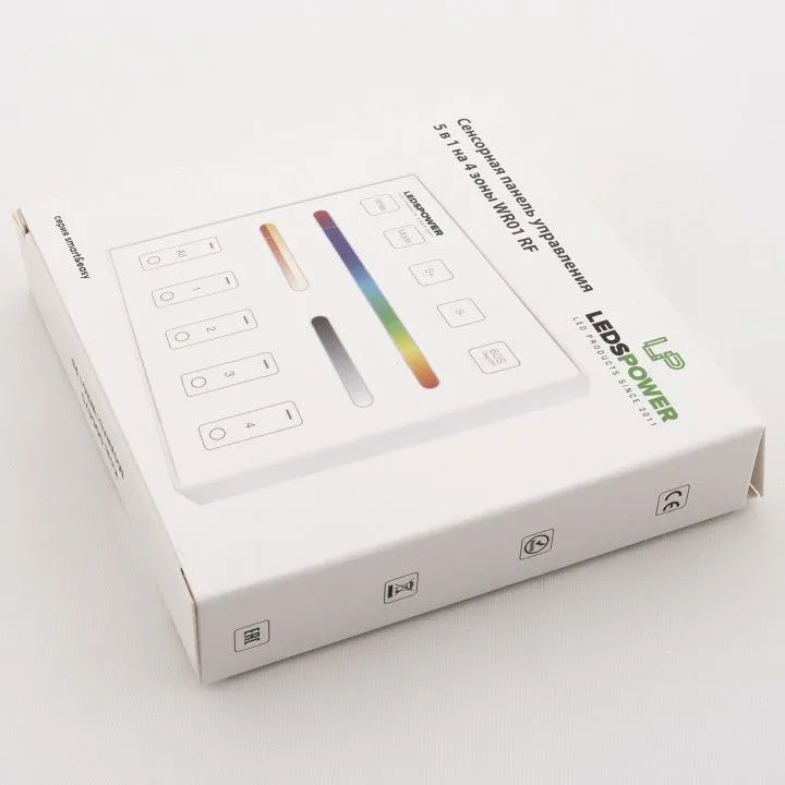 Панель универсальная сенсорная накладная LEDS POWER WR01 RF 006475