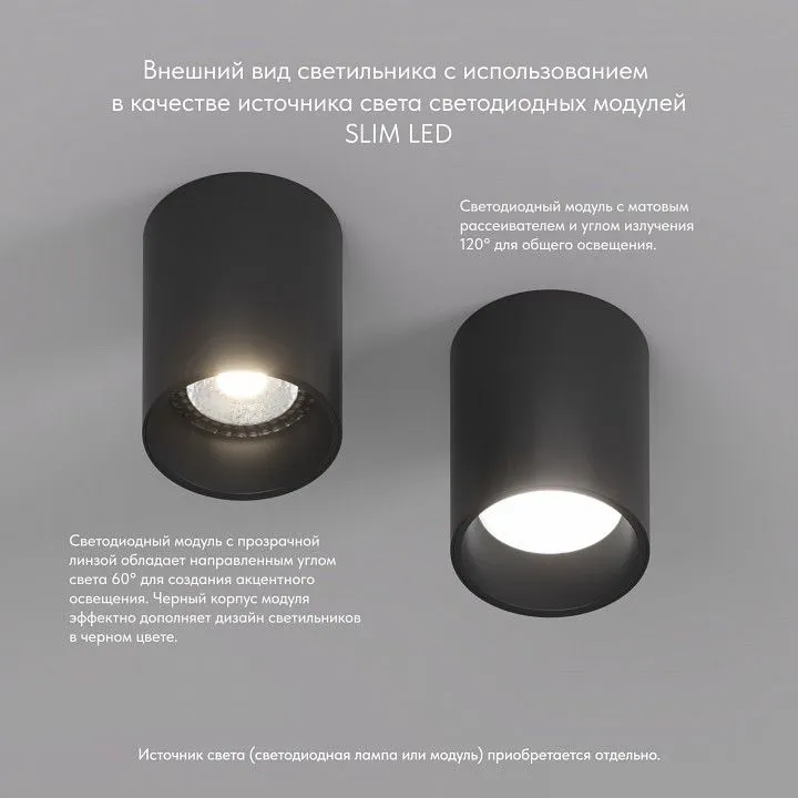 Накладной светильник Denkirs DK3110 DK3110-BK