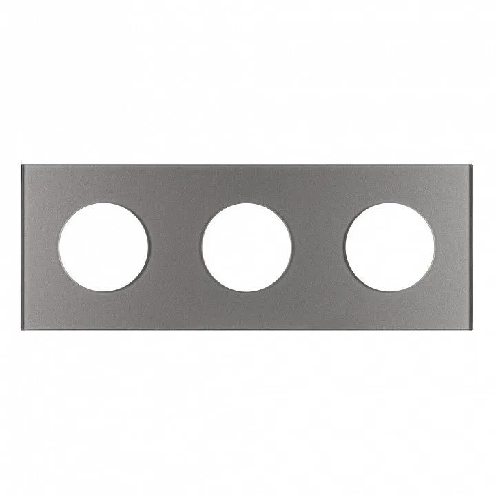 Рамка на 3 поста Arlight GLARE 043840
