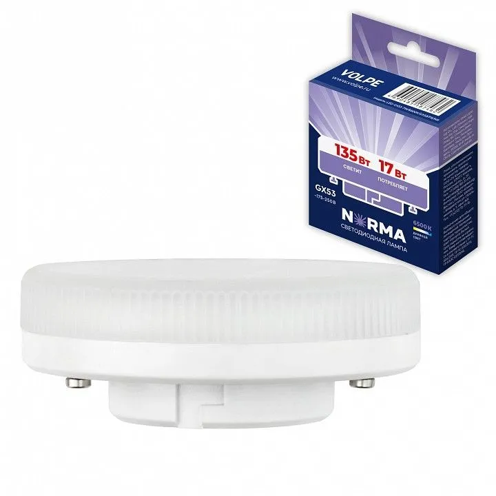 Лампа светодиодная Volpe LED-GX53 GX53 17Вт 6500K UL-00011437