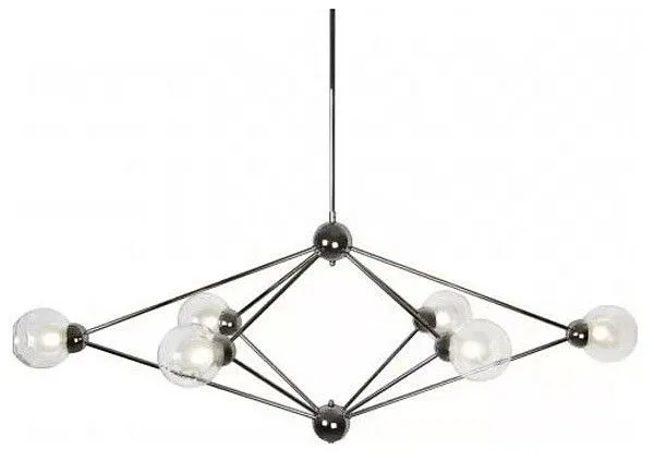 Подвесная люстра iLedex Modo C4458-6B CR