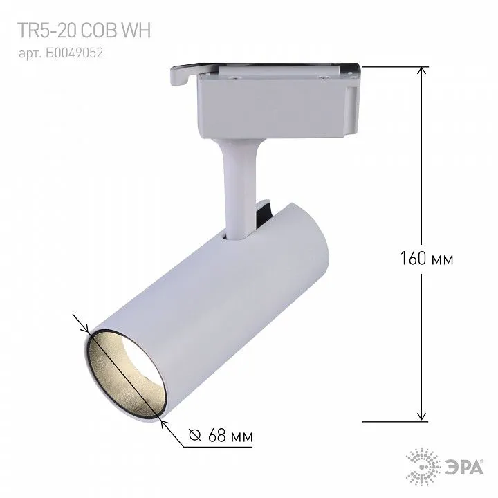 Светильник на штанге Эра  TR5-20 COB WH