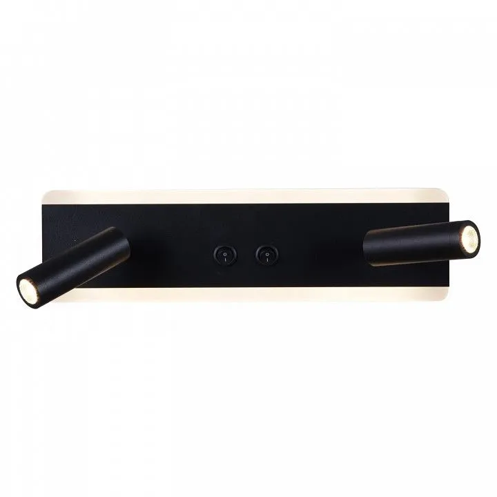 Накладной светильник Reluce Technical  86213-9.2-001CT LED9+6W BK