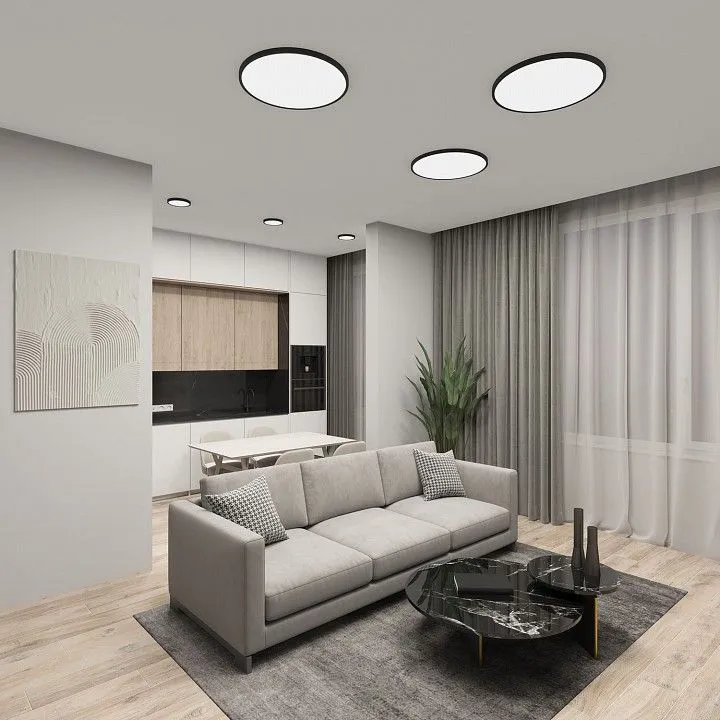 Накладной светильник Denkirs THIN DK6524-BK Накладной светильник Denkirs THIN DK6524-BK