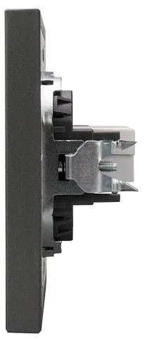 Розетка Ethernet RJ-45 и со шторками, без рамки Kranz STRONG KR-78-0724-6