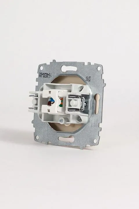 Розетка Ethernet RJ-45 без рамки Elbi Eleсtriс Zena Vega 609-010300-247
