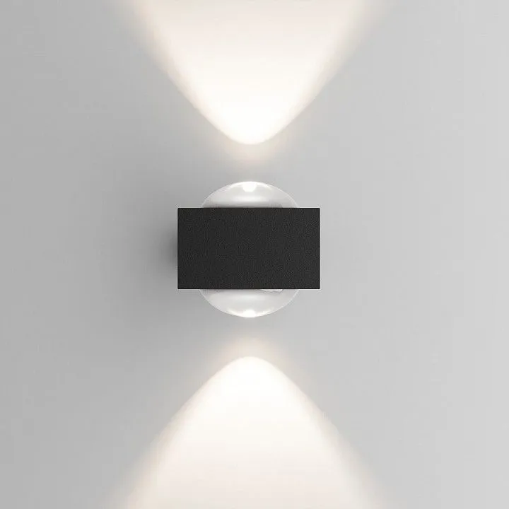 Накладной светильник Elektrostandard Lenses 35191/W черный