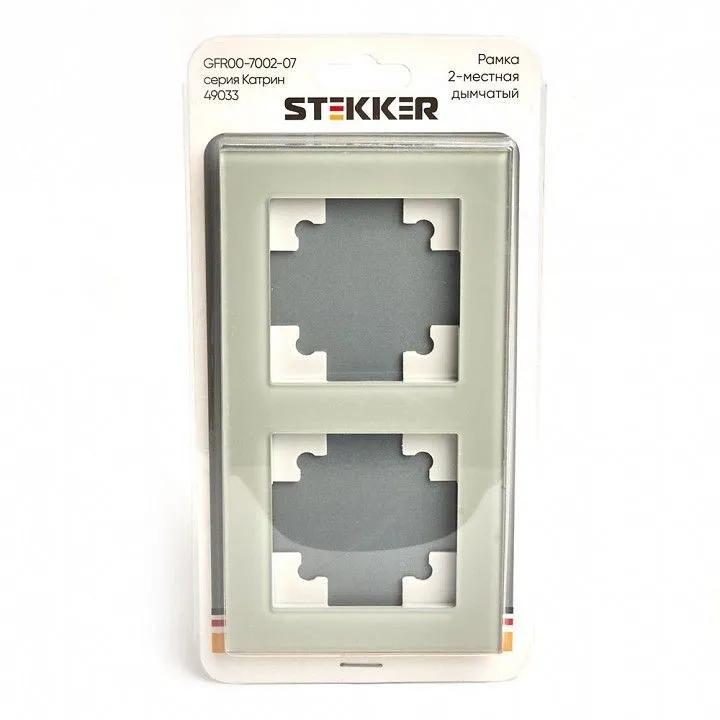 Рамка на 2 поста Stekker Катрин 49033