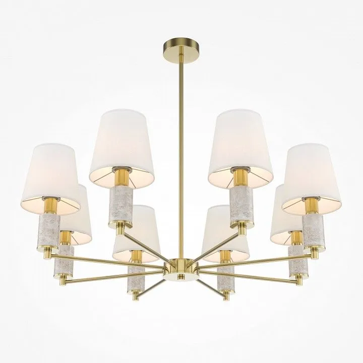 Люстра на штанге Maytoni Лира MOD483PL-08BS
