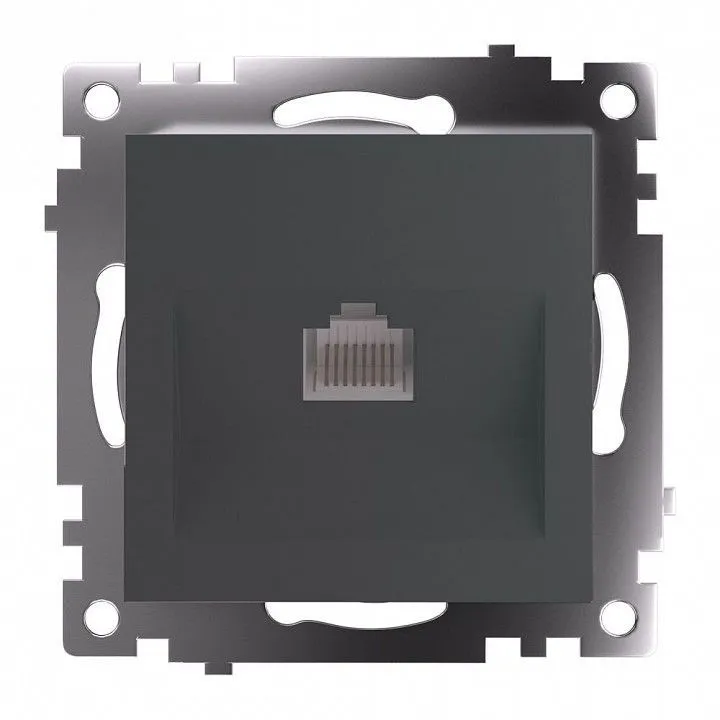 Розетка Ethernet RJ-45 без рамки Stekker Катрин 49418