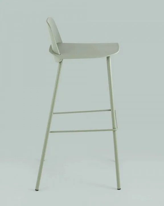 Набор из 4 стульев барных Stool Group Mist 8063T 75 greyish green 70077 BOX, УТ000038328 Набор из 4 стульев барных Stool Group Mist 8063T 75 greyish green 70077 BOX, УТ000038328