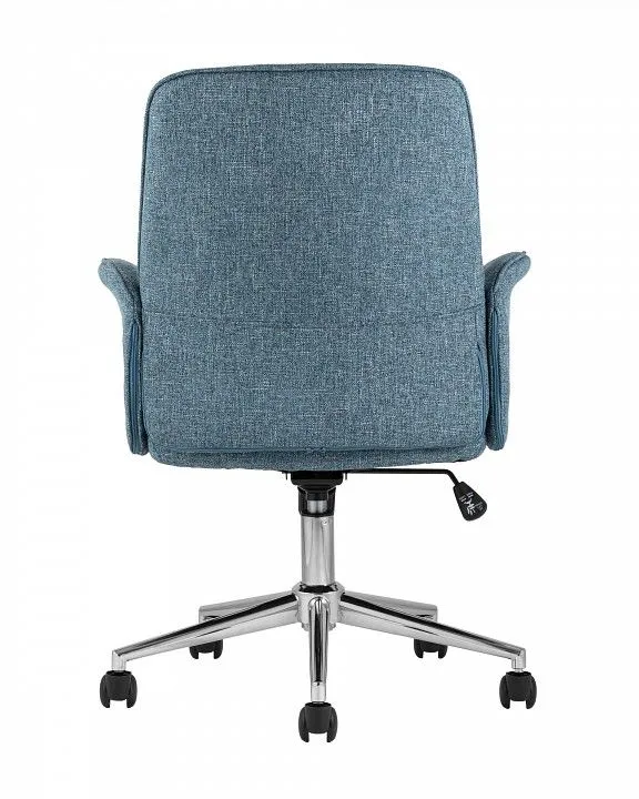 Кресло компьютерное Stool Group Simona THOMASINA TWEED BLUE, УТ000003615 Кресло компьютерное Stool Group Simona THOMASINA TWEED BLUE, УТ000003615