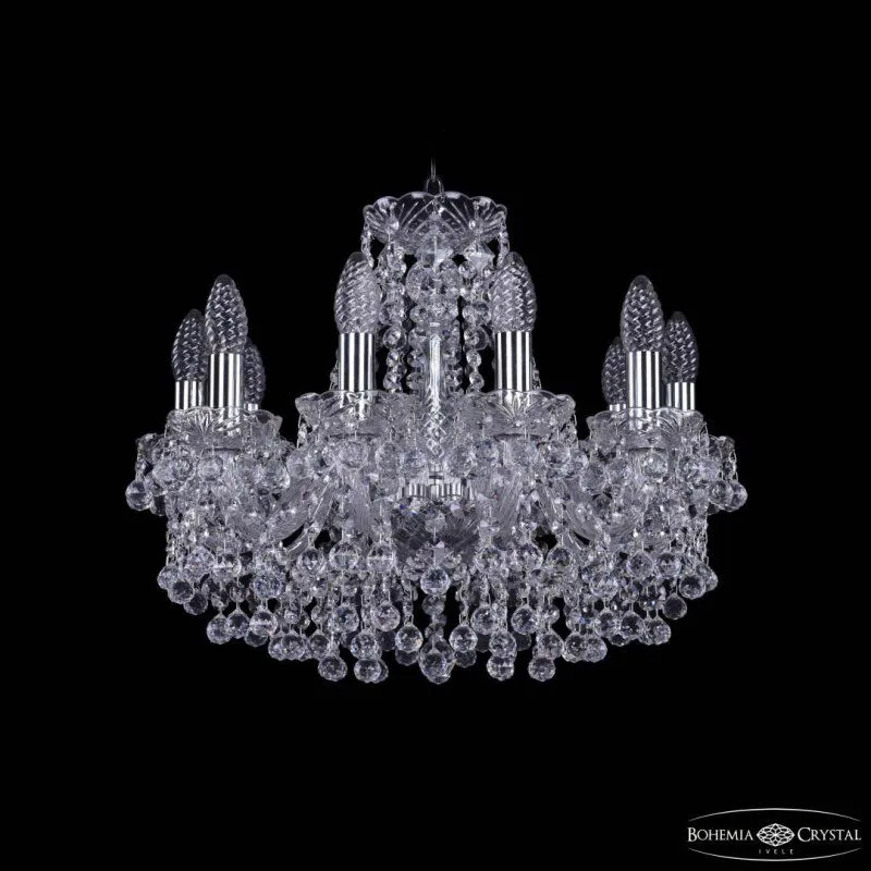 Подвесная люстра Bohemia Ivele Crystal 1409 1409/10/160 Ni