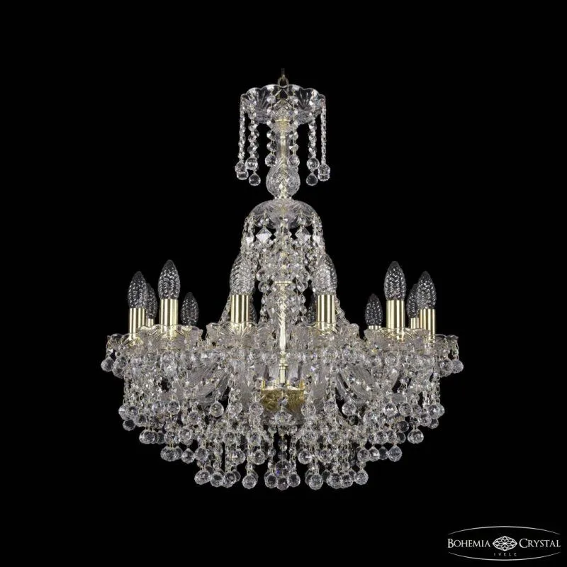 Подвесная люстра Bohemia Ivele Crystal 1409 1409/12/195/XL-68 G