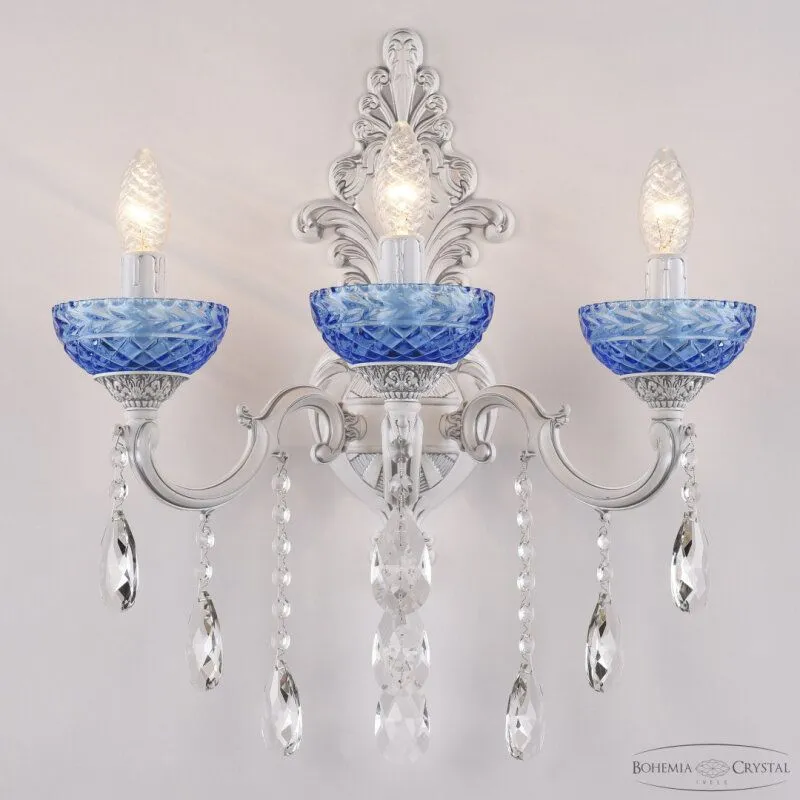 Бра Bohemia Ivele Crystal AL7801 AL7801B15/3/175 B WMN P Aquamarine/M-1F