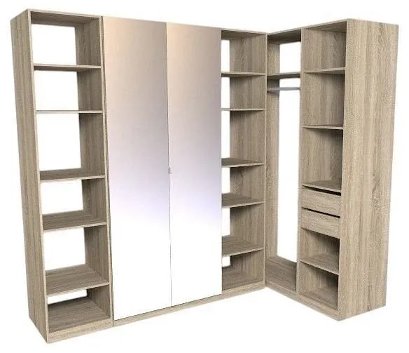 Шкаф платяной Глазов-Мебель РУМ Н130321