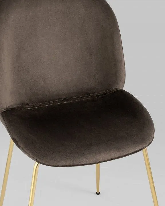 Стул Stool Group Турин 8329 VELVET BROWN, УТ000025450 Стул Stool Group Турин 8329 VELVET BROWN, УТ000025450