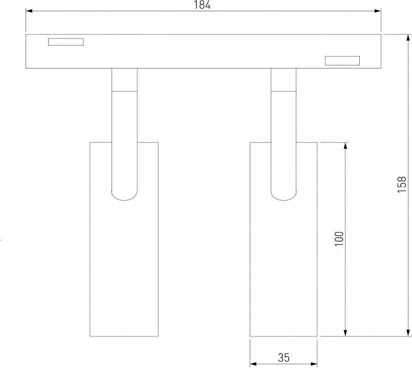 Светильник на штанге Elektrostandard Slim Magnetic a063528