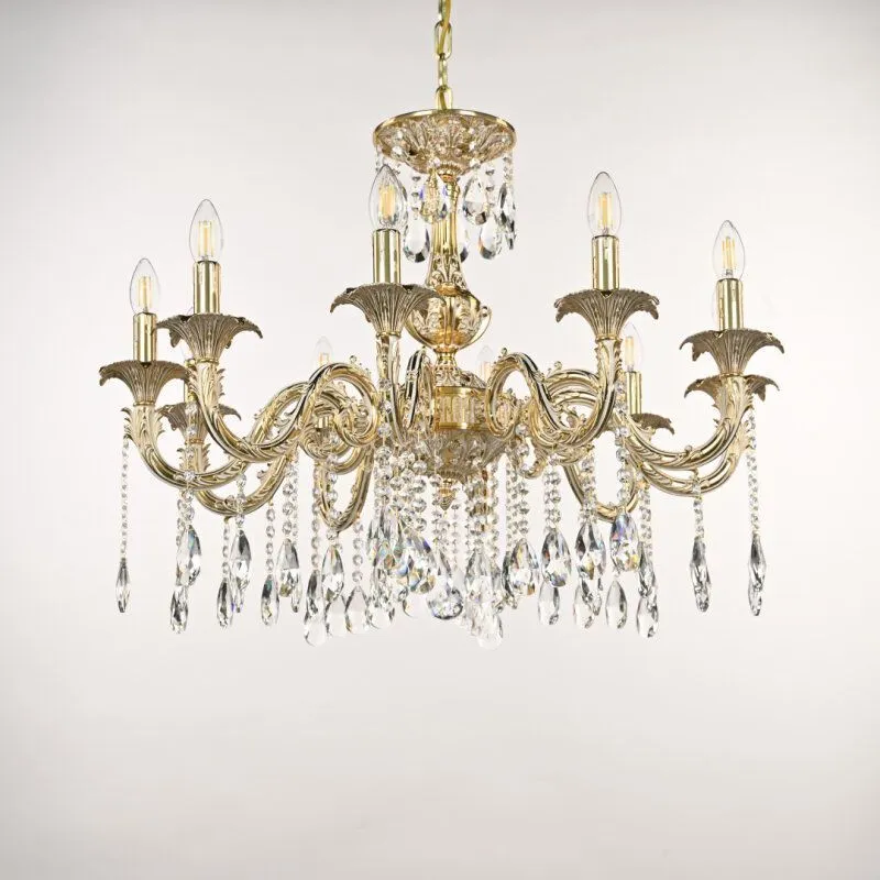 Подвесная люстра Bohemia Ivele Crystal AL7901 AL79101/10/250 A GW