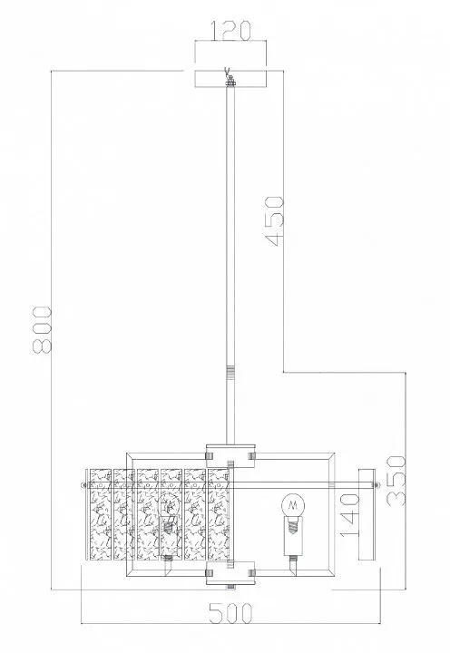 Светильник на штанге Freya Базилика FR5166PL-06BS