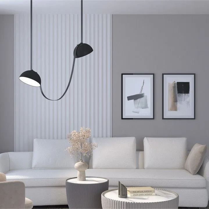 Накладной светильник Denkirs BELTY FLOW DK5561-BK
