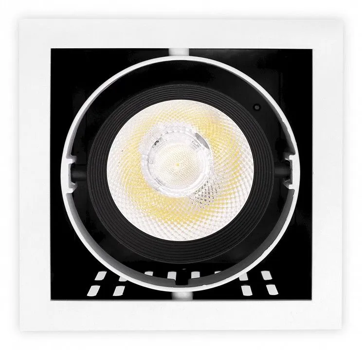 Встраиваемый светильник Ambrella Light Cardano T811 BK/CH 12W 4200K