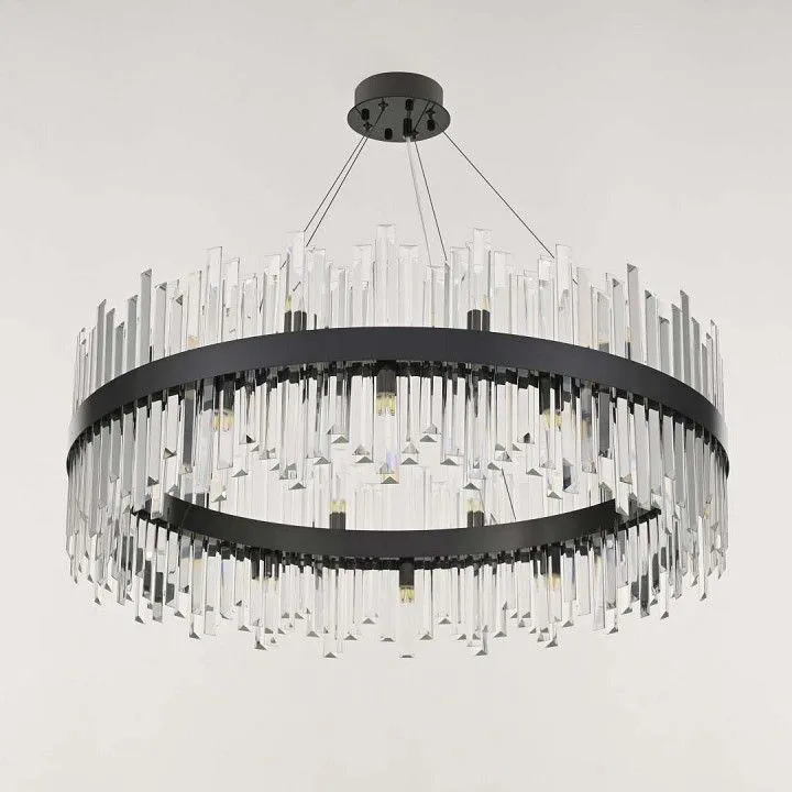 Подвесная люстра Arte Milano Белладжо 440110.840.24.G9.A1 BK