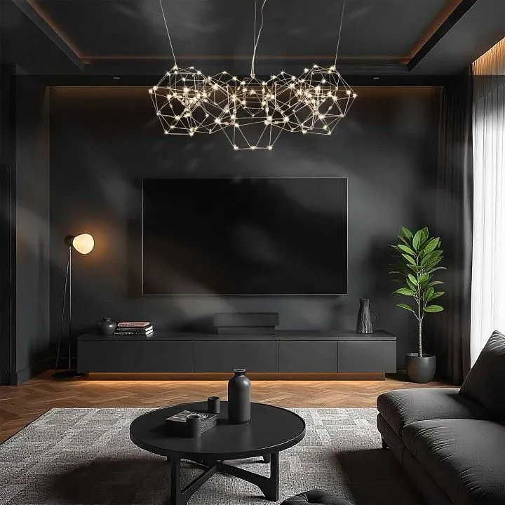 Подвесная люстра O-LUCE Bjork круглая без вставок 11810-1