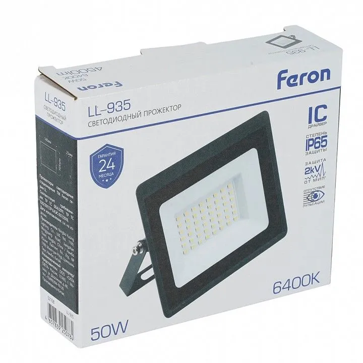 Настенно-потолочный прожектор Feron  52108