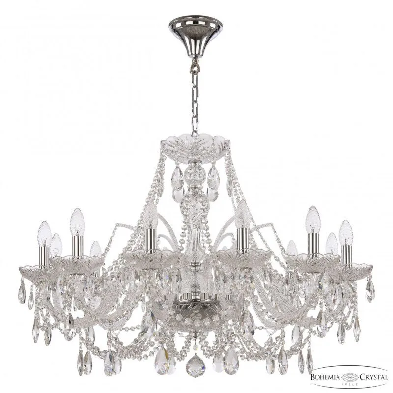Подвесная люстра Bohemia Ivele Crystal 105 105/12/300 Ni