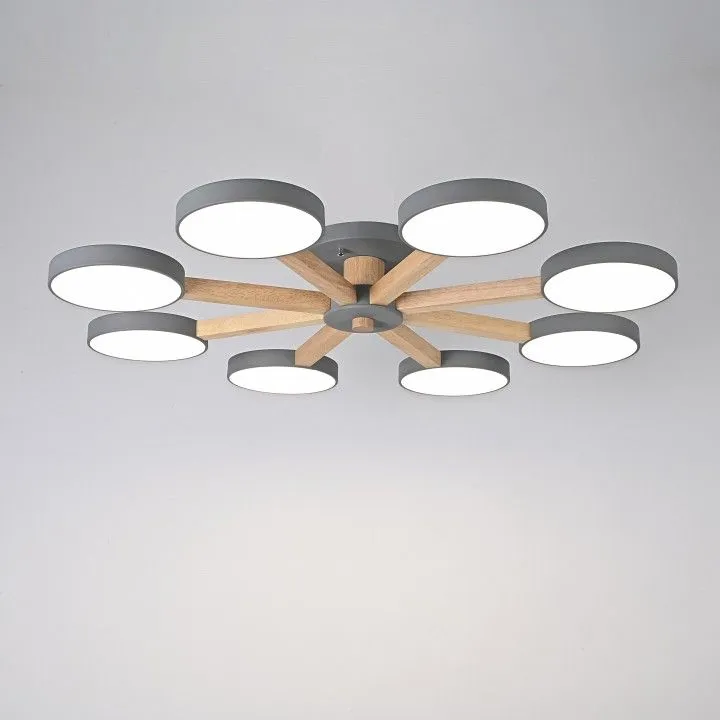 Люстра на штанге Imperiumloft TURNA Gray TURNA01