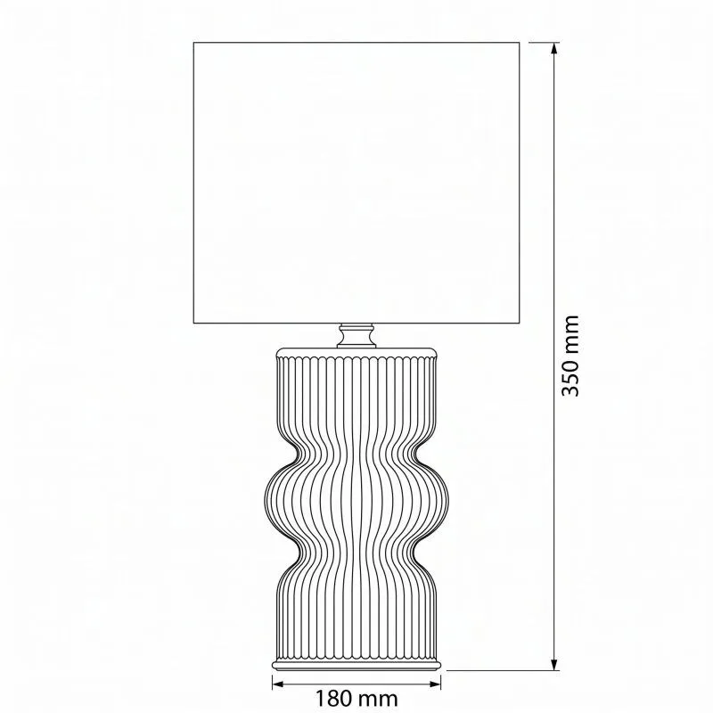 Настольная лампа декоративная Velante 325 325-074-01