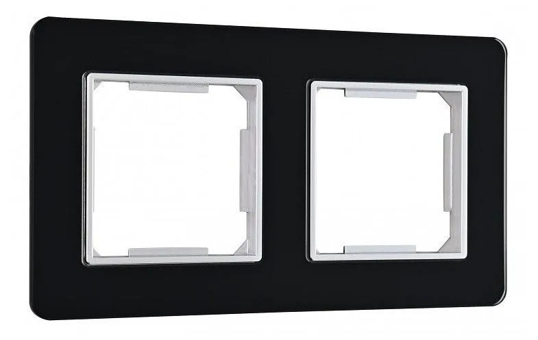 Рамка на 2 поста Arte Milano am-503.14 503.14-2.black